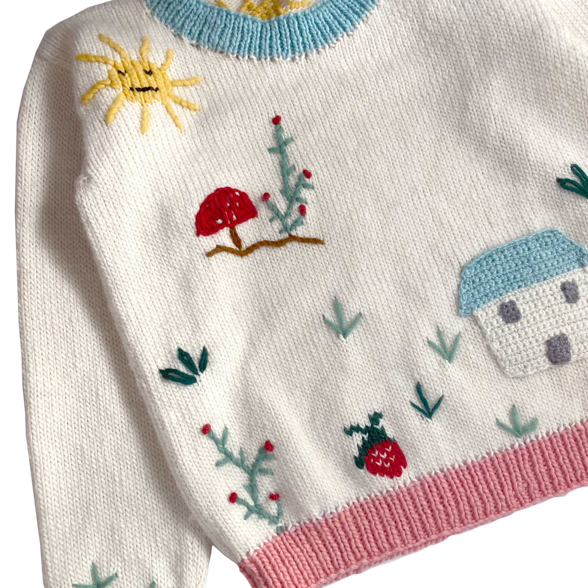 Sweater Amanita KIDS en Collab VK + NIDO (Pre Order 15 días)