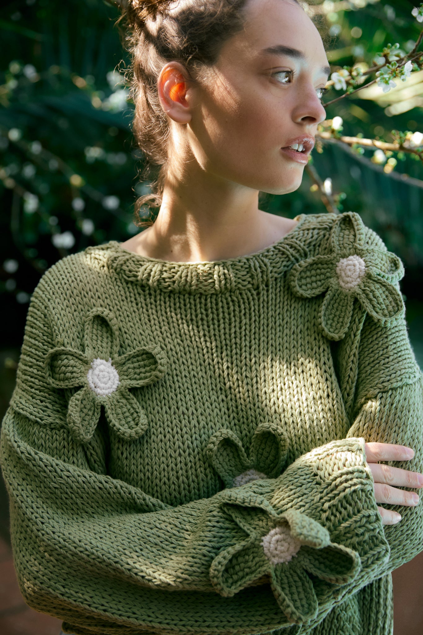 Sweater Poppy verde