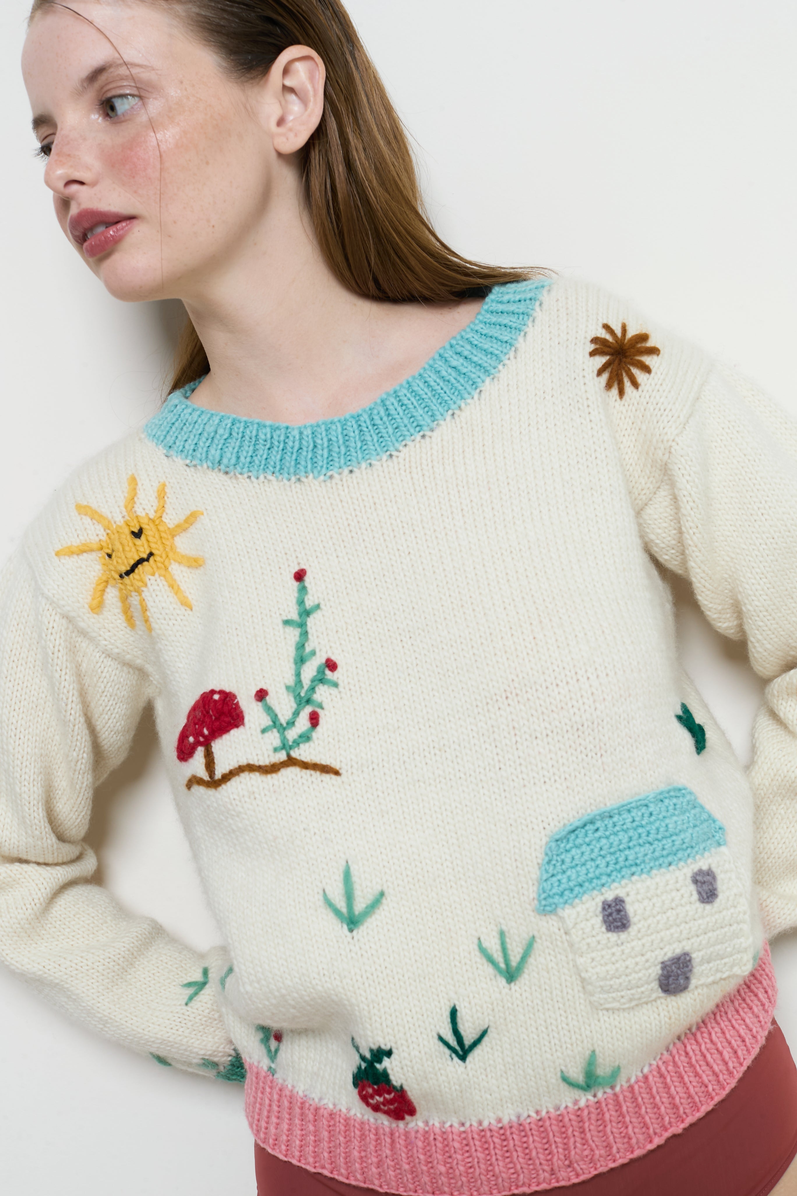 Sweater Amanita en Collab VK + NIDO (Pre Order 15 días)